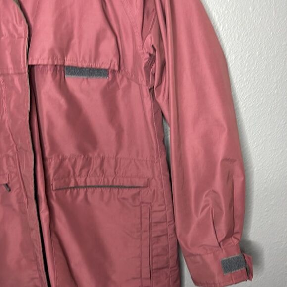 Eddie Bauer Vintage Goretex Dusty Pink Mauve Hooded Jacket Size Small - Picture 4 of 14